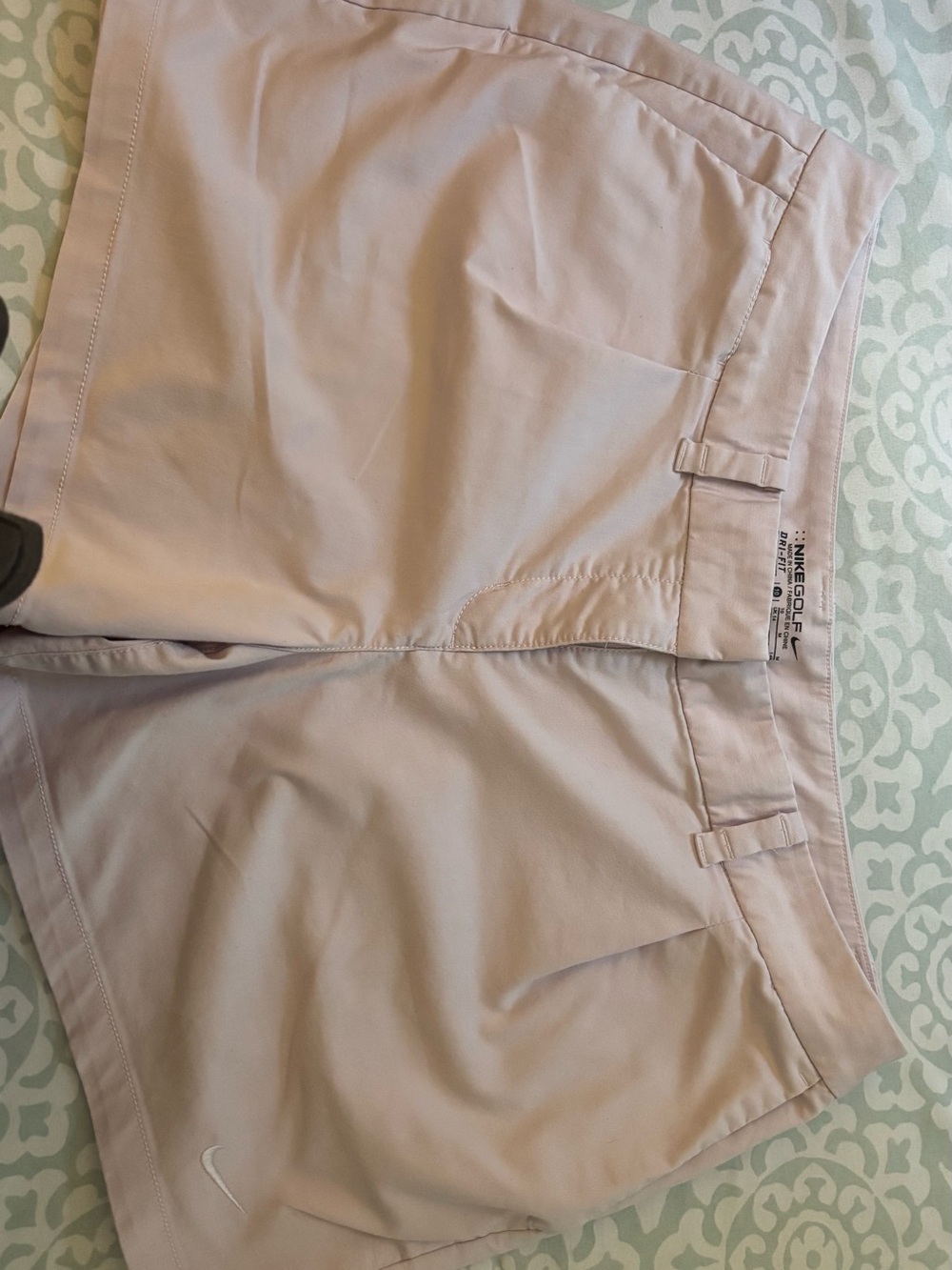 Nike Light Pink Dri-FIT Golf Shorts
